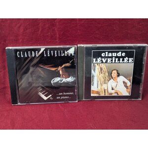 Claude‎ Léveillée CD Lot of 2 – Rare French Music Collection Chanson Québec